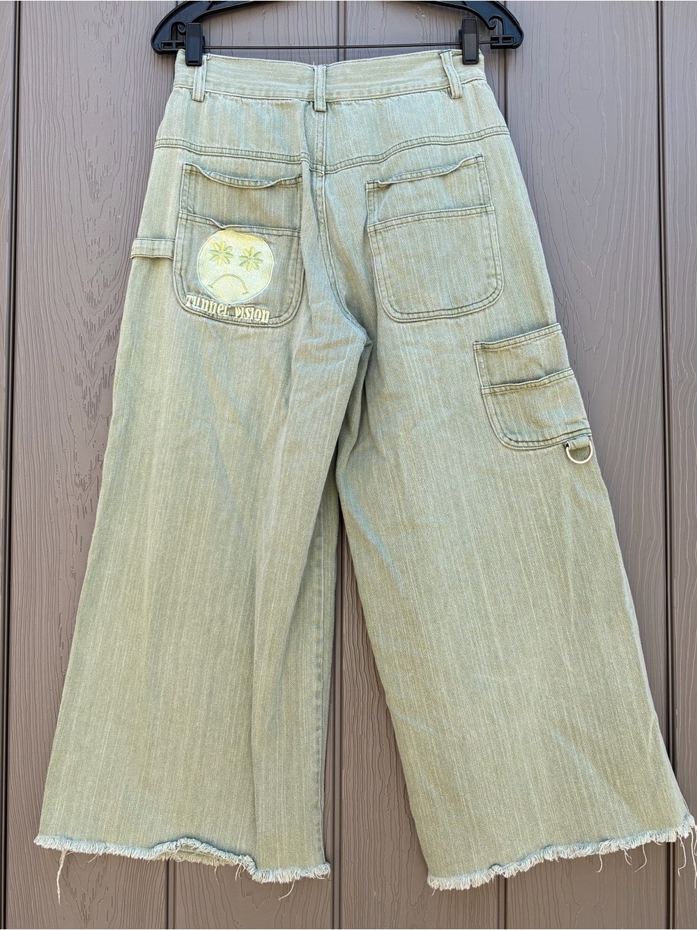 Tunnel Vision Wide Leg Carpenter Jeans Medium Streetwear Baggy Skater Y2K 90s